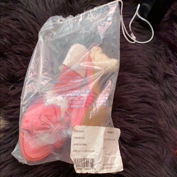 Avon pink denim bow slide - Picture 5 of 6